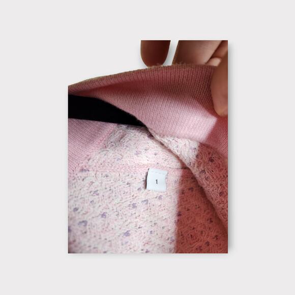 Sandro Pink Women's Cardigan - Picture 6 of 12